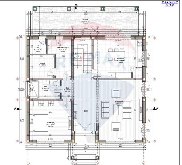 Casă individuală cu 8 camere cu Teren 815 Mp în Exterior Vest