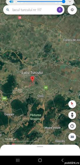 Teren de 1000 mp, în Balta Doamnei