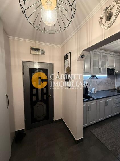Apartament cu 3 camere semidecomandat, mobilat în Alexandru cel Bun