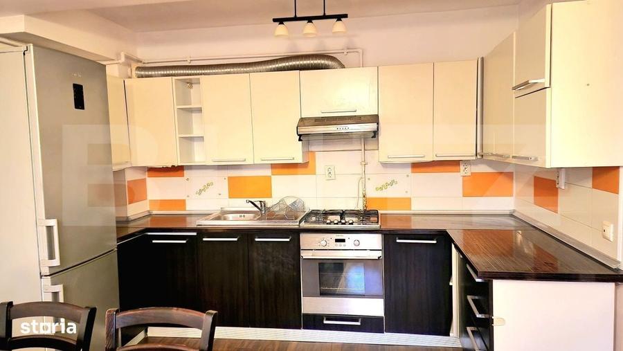 Apartament cu 3 camere semidecomandat în Florești