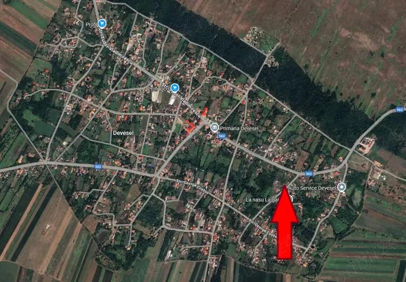 Casă cu 3 camere cu Teren 1853 Mp în Devesel