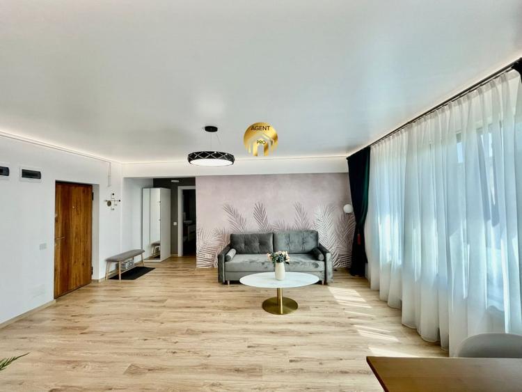 Apartament cu 2 camere semidecomandat, mobilat în Otopeni