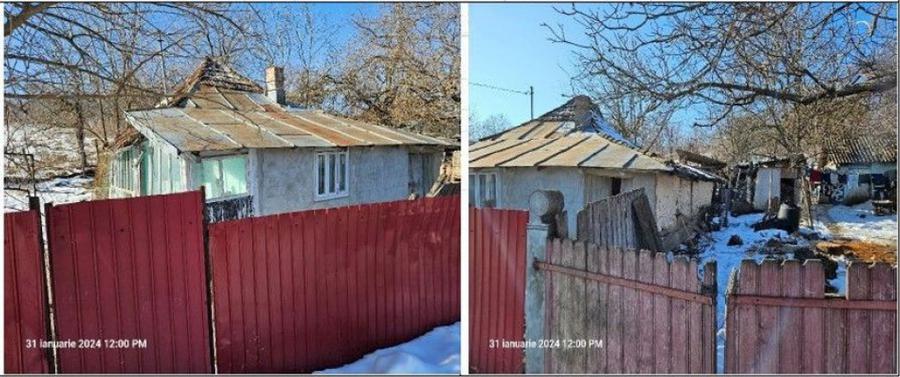 Casă cu 2 camere cu Teren 2904 Mp în Boțești