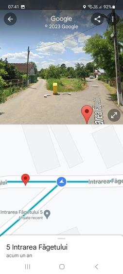 Teren Construcții intravilan de 2927 mp, în Țegheș