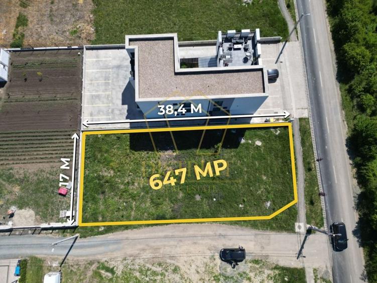 Teren Construcții intravilan de 647 mp, în Dumbrăvița