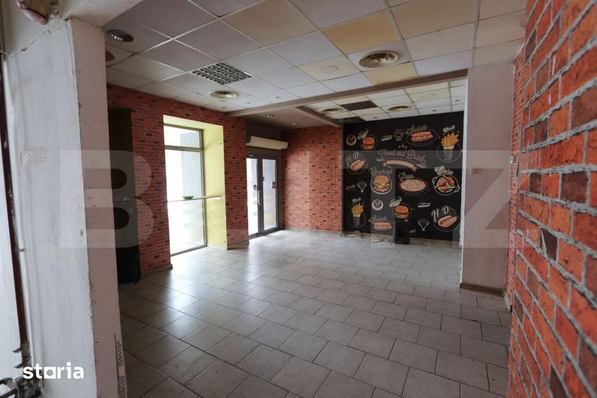 Spațiu comercial, de 96 mp, în Exterior Sud