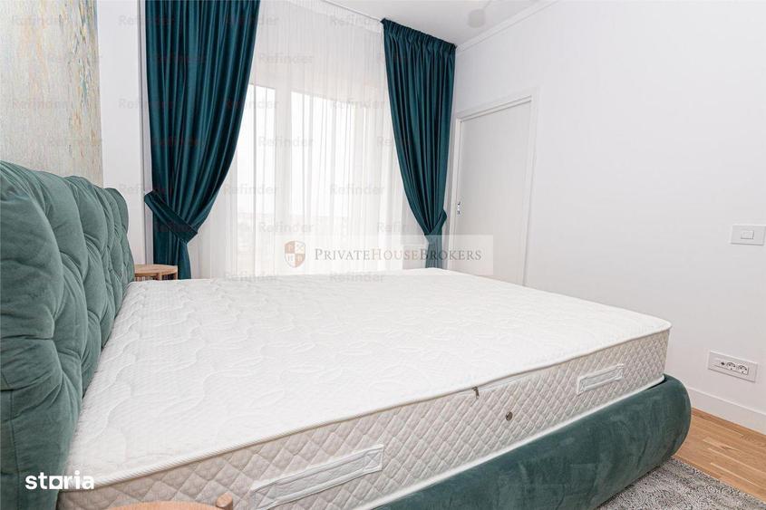 Apartament cu 2 camere semidecomandat, mobilat în Bucureștii Noi