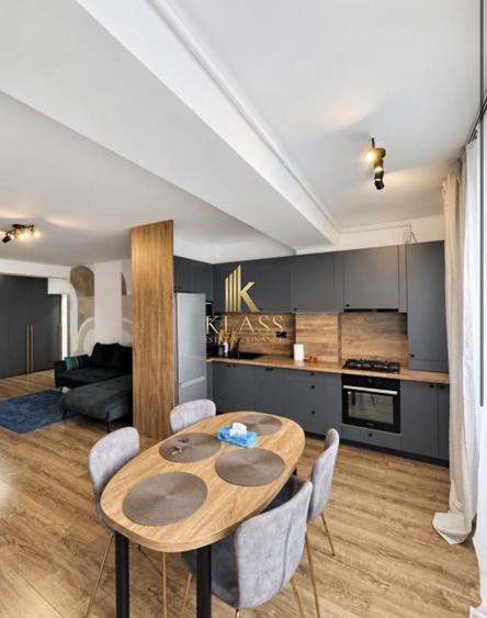 Apartament cu 2 camere semidecomandat, mobilat în Pipera