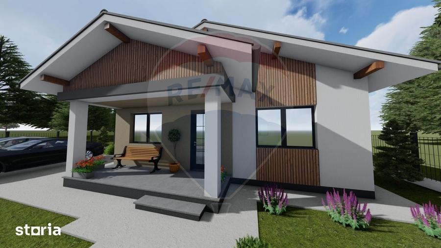 Casă cu 3 camere cu Teren 450 Mp în Tăuții-Măgherăuș