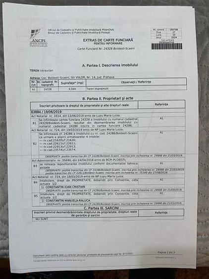 Teren Construcții intravilan de 6000 mp, în Periferie