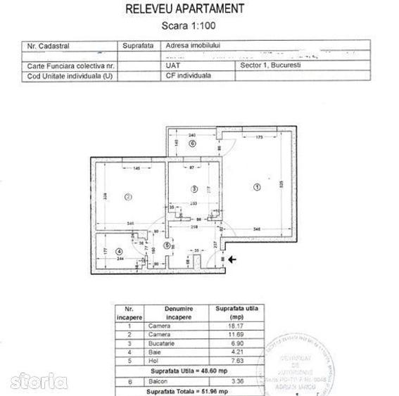 Apartament cu 2 camere decomandat, mobilat în Băneasa