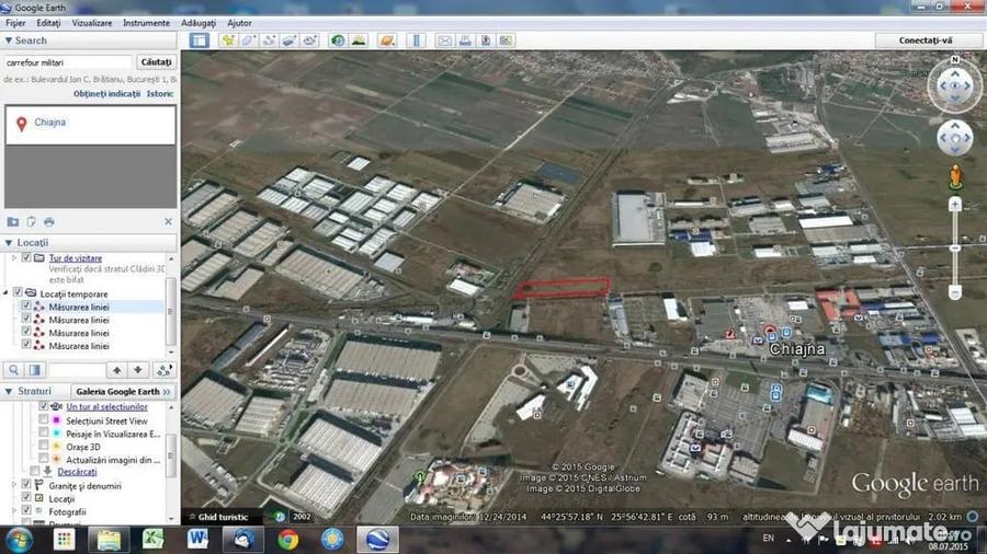 Teren industrial generos situat in zona industriala Chiaj... - 2