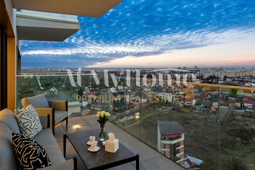 Apartament cu 3 camere decomandat, mobilat în Barbu Văcărescu