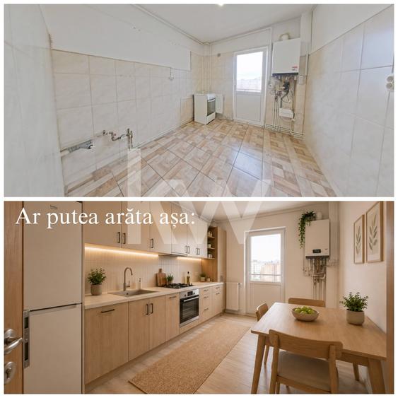 Apartament cu 3 camere decomandat în Calea București