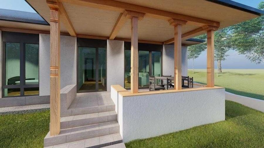 Casă cu 4 camere în Periș