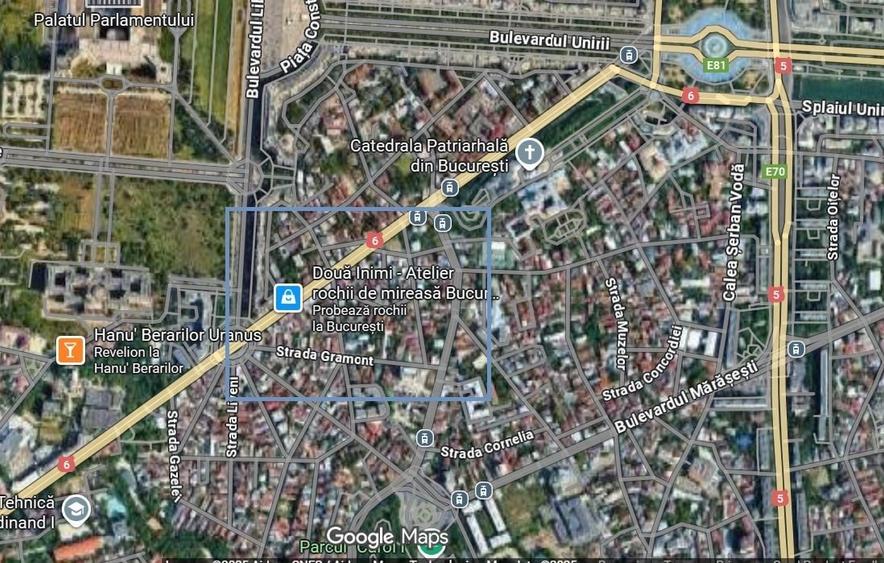 Apartament cu 2 camere decomandat, mobilat în P-ța Unirii