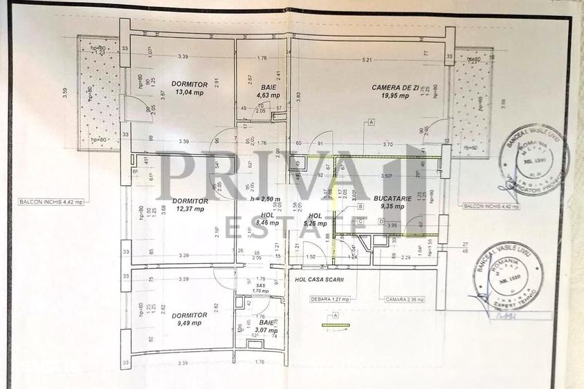 Apartament cu 4 camere, mobilat în Mehala
