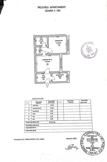 Apartament cu 2 camere semidecomandat în Apollo