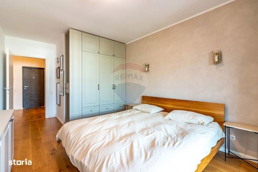 Apartament cu 2 camere, mobilat în Tei