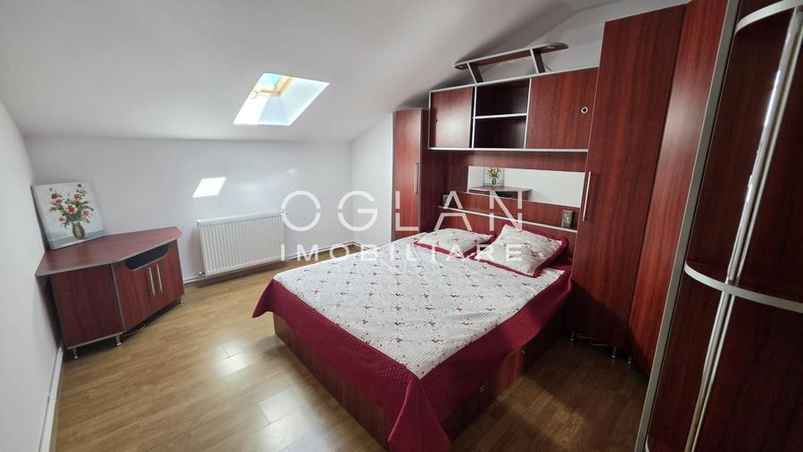 Apartament cu 3 camere semidecomandat, mobilat în Central