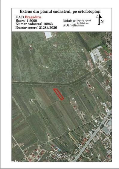 Vand teren intravilan construibil Bragadiru Str. Curcubeului - 1
