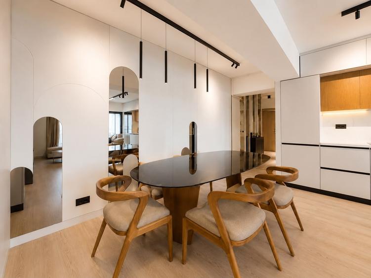 Apartament cu 3 camere decomandat, mobilat în Dudești