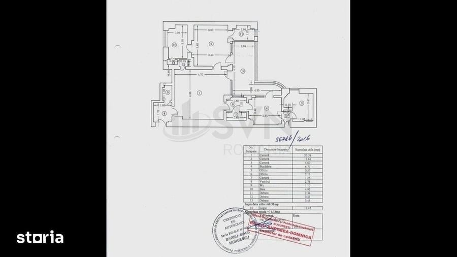 Apartament cu 3 camere în Cișmigiu