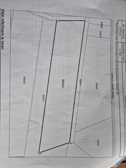 Teren agricol extravilan de 3250 mp, în Dejani