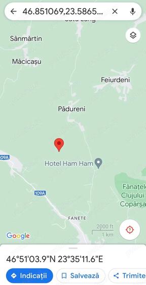 Teren în Pădureni (Chinteni)