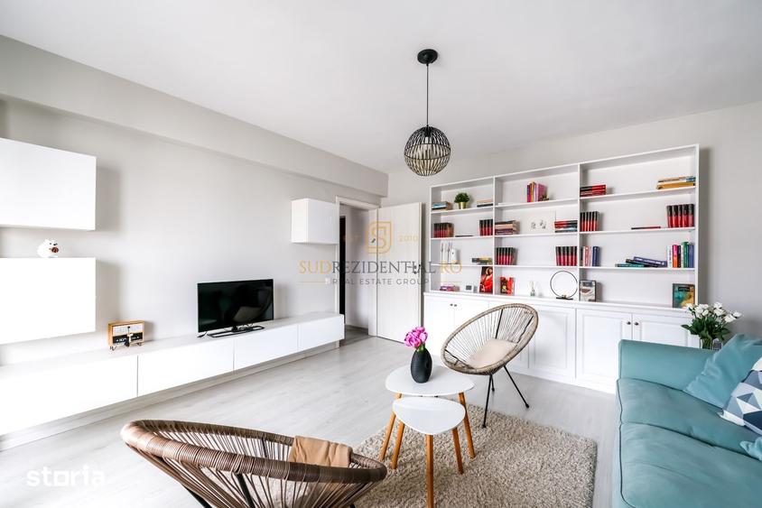 Apartament cu 3 camere decomandat, mobilat în Metalurgiei