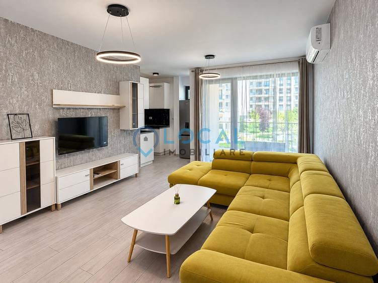 Apartament cu 2 camere semidecomandat, mobilat în Mărăști