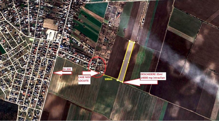 Teren Construcții intravilan de 14000 mp, în Dascălu