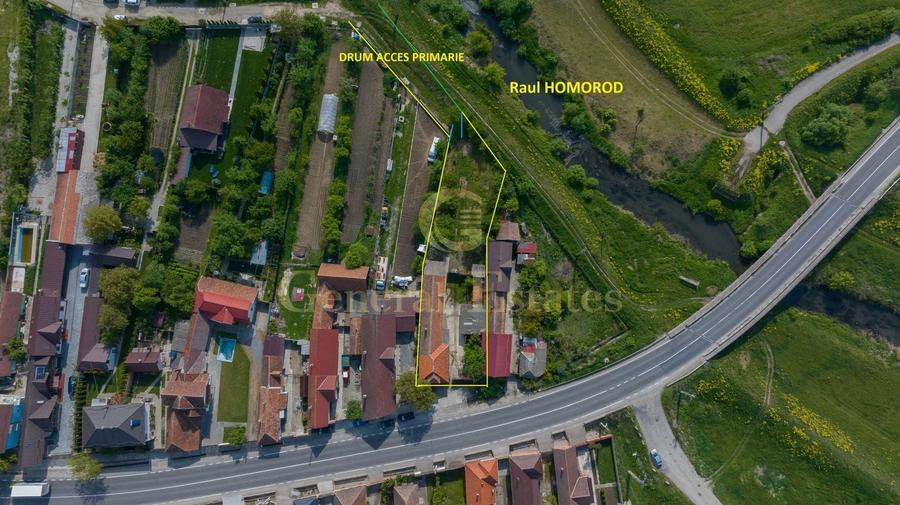 Casă individuală cu 3 camere cu Canalizare în Feldioara