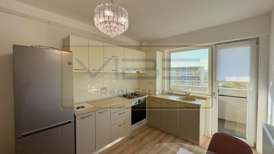 Apartament cu 2 camere semidecomandat, mobilat în Bucium