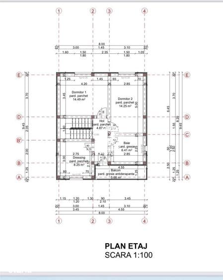 Casă cu 5 camere cu Teren 468 Mp în Popricani