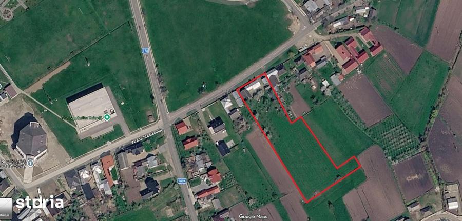 Teren de 6500 mp, în Volovăț