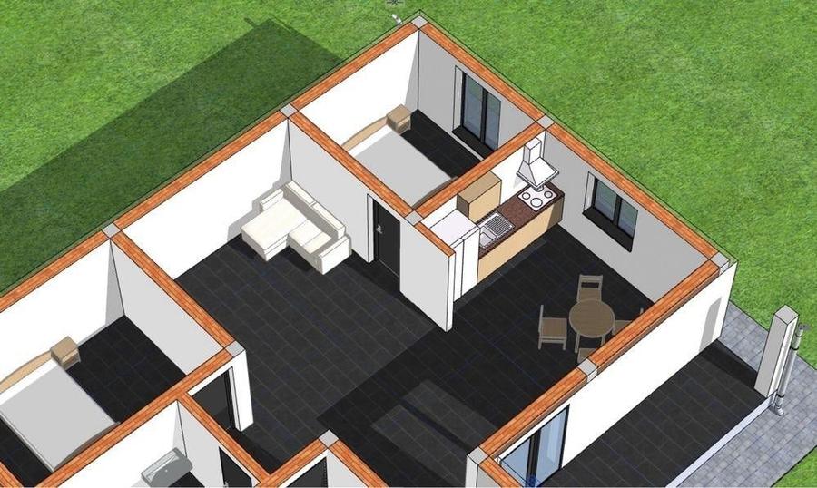 Casă individuală cu 4 camere cu Teren 430 Mp în Ișalnița