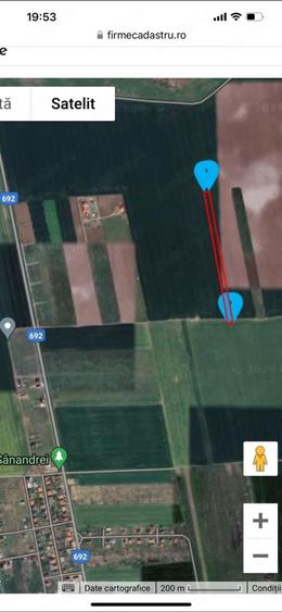 Teren de 9980 mp, în Sânandrei