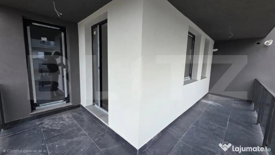 Apartament cu 2 camere semidecomandat în Nord