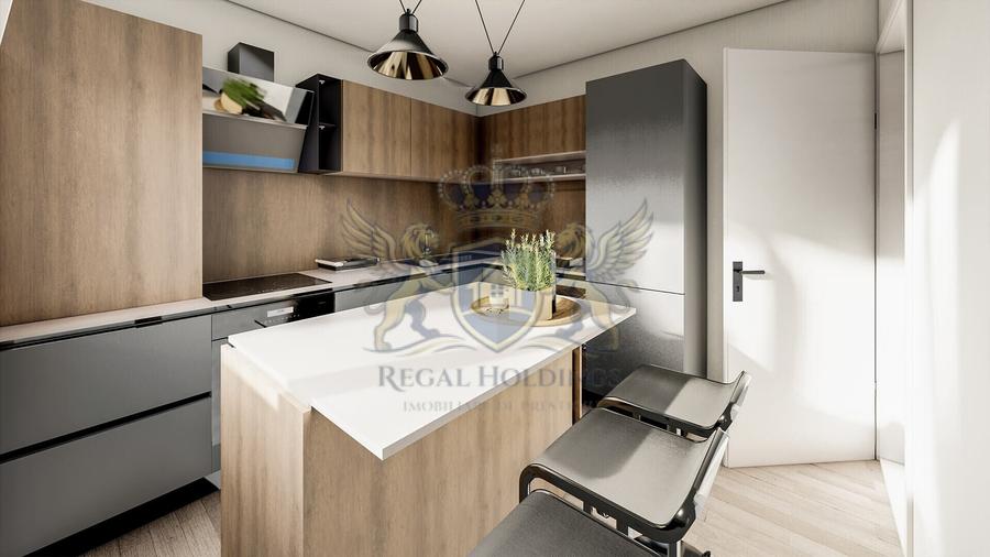 Garsoniera Modern,  44 Mp,Finalizat, Tractorul-Mall-Coresi - 3