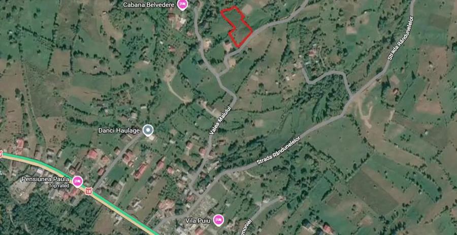 Teren de 2800 mp, în Central