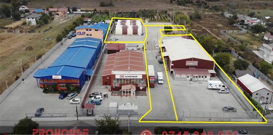 Spațiu industrial, de 1,641 mp, în Izvoare