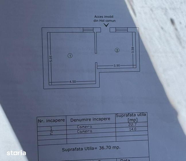 Apartament cu 3 camere în Ultracentral