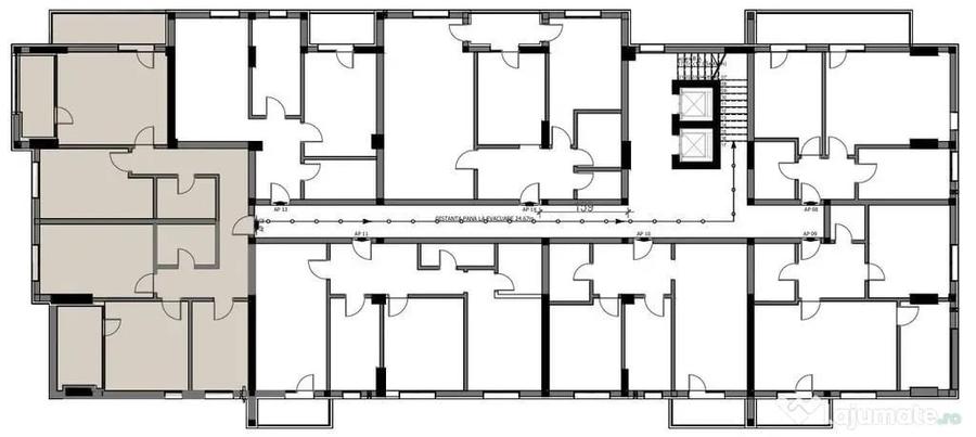 Apartament cu 4 camere decomandat în Berceni