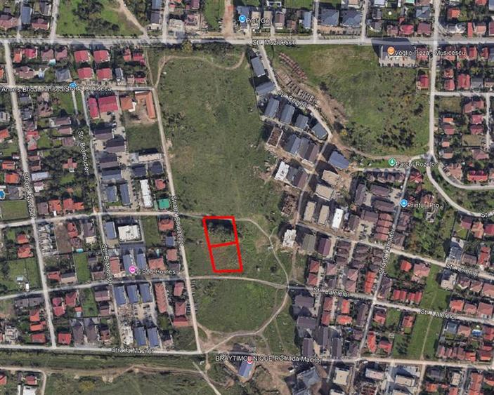 Teren Construcții intravilan de 1655 mp, în Girocului