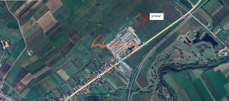 Teren intravilan pentru Hale in Iclod 9.741m², 20€ m² - 3