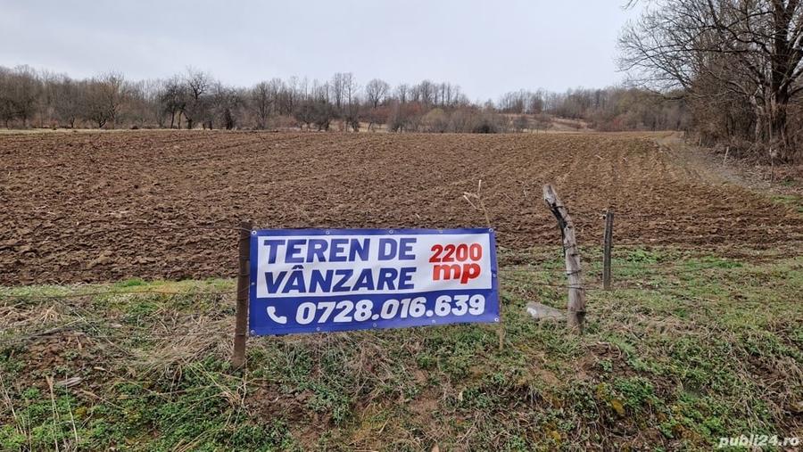 Teren de 2200 mp, în Certeju de Sus