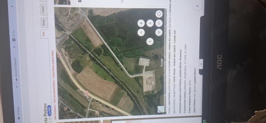 Teren de 4300 mp, în Central