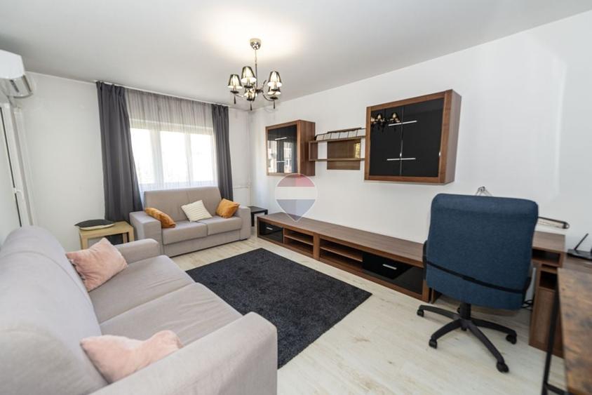 Apartament cu 2 camere, mobilat în Crângași