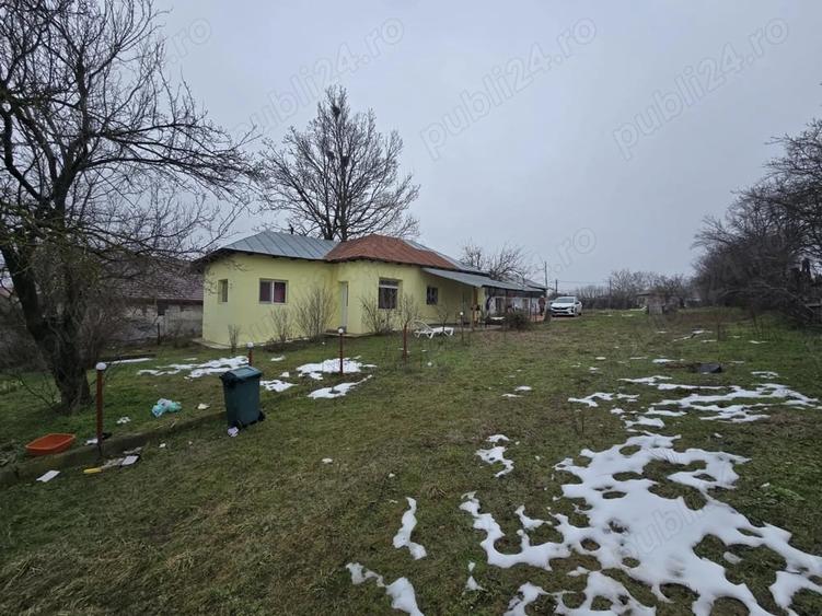 Casă cu 2 camere cu Teren 1265 Mp în Cartojani